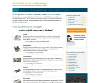 Keukenbrochuresaanvragen.nl(Keukenbrochures aanvragen en keukenervaringen lezen) Screenshot