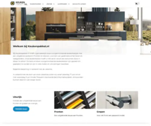 Keukenpakket.nl(Losse Duitse keukenkasten) Screenshot