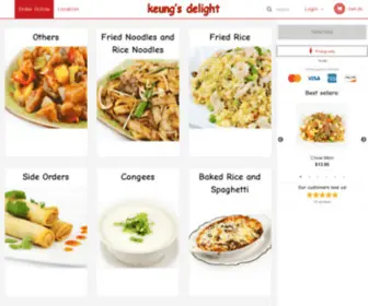 Keungs-Delight.com(Keung’s Delight) Screenshot