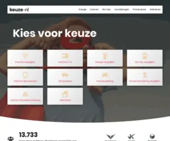 Keuze.nl(Houd geld over voor leuke dingen) Screenshot