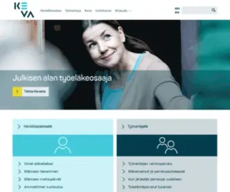 Keva.fi(Etusivu) Screenshot