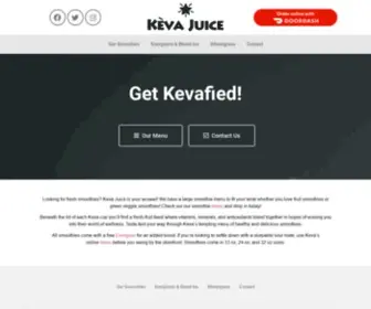 Kevajuicejc.com(Keva Juice) Screenshot