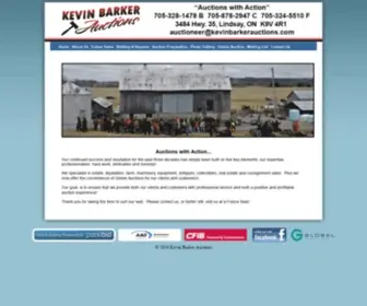 Kevinbarkerauctions.com(Kevinbarkerauctions) Screenshot