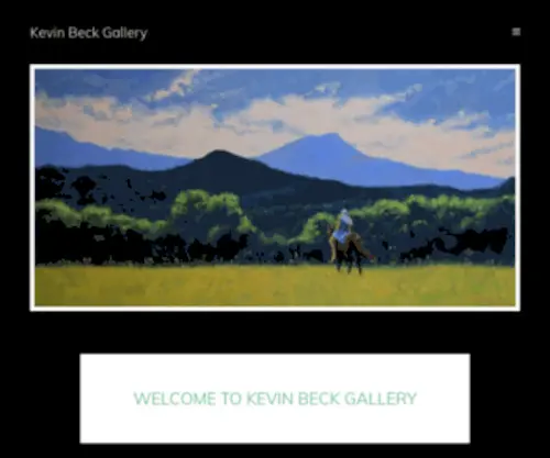 Kevinbeck.com(Kevin Beck Fine Art) Screenshot