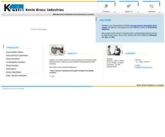 Kevinbrassind.com(Kevin brass industries) Screenshot