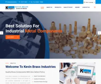 Kevinbrassind.in(Kevin Brass Industry) Screenshot