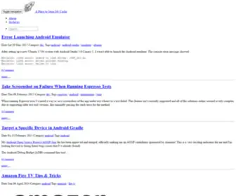 Kevinbrotcke.com(A Place to Store My Cache) Screenshot