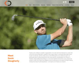 Kevindoughertypga.com(PGA Tour Golfer) Screenshot