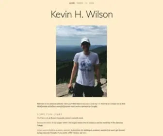 Kevinhayeswilson.com(Kevin H) Screenshot