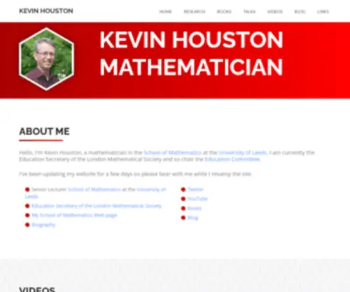 Kevinhouston.net(Kevin Houston) Screenshot