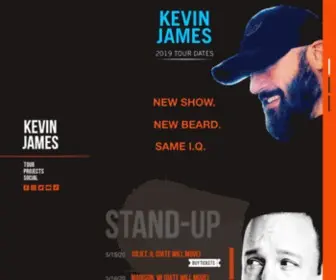 Kevinjames.com(Kevin James) Screenshot