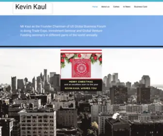 Kevinkaul.com(Kevin Kaul) Screenshot