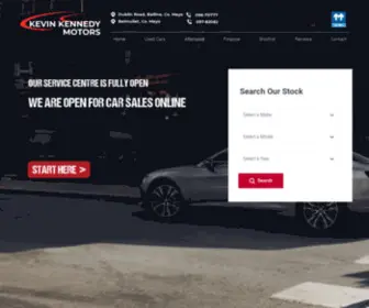 Kevinkennedymotors.ie(Kevin Kennedy Motors) Screenshot
