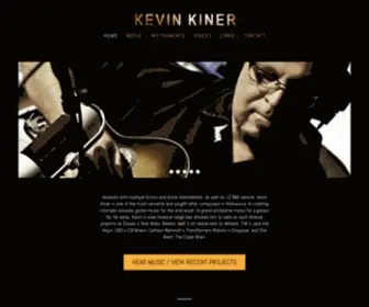 Kevinkiner.com(Kevin Kiner) Screenshot