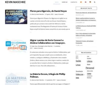 Kevinmaschke.com(Kevin Maschke) Screenshot