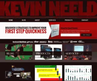 Kevinneeld.com(Hockey Training) Screenshot