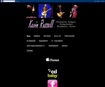 Kevinrussell.com(KEVIN RUSSELL) Screenshot