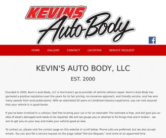 Kevinsautobodyshop.com(Kevin's Auto Body) Screenshot