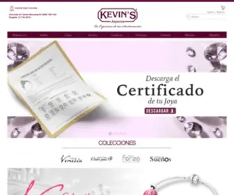 Kevins.com.co(Kevin's Joyeros) Screenshot