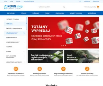 Kevinshop.sk(Rybárske) Screenshot