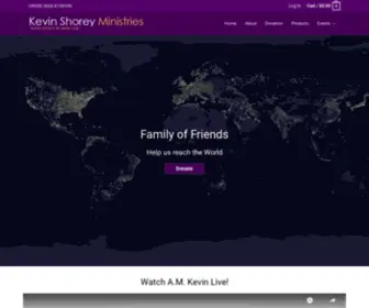Kevinshorey.com(Home of the A.M) Screenshot
