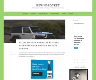 Kevinspocket.com(Four season hiker) Screenshot