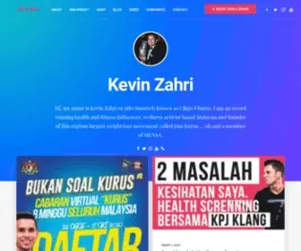 Kevinzahri.com(Cikgu Fitness Malaysia) Screenshot