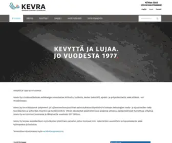 Kevra.fi(Ja polyesterihartsit) Screenshot