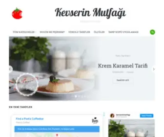 Kevserinmutfagi.com(Kevserin Mutfa) Screenshot