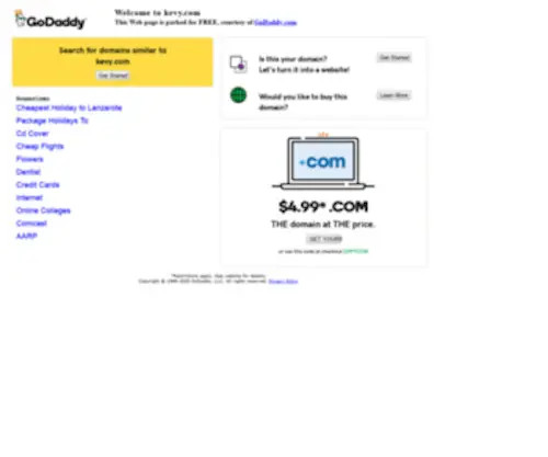 Kevy.com(Cloud Connectors) Screenshot