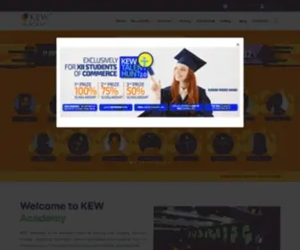 Kewacademy.com(#1 CA Coaching Institute in Chennai) Screenshot