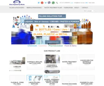 Kew.com.pk(Packaging & Processing Machinery) Screenshot