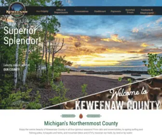 Keweenawcountyonline.org(Keweenaw County) Screenshot