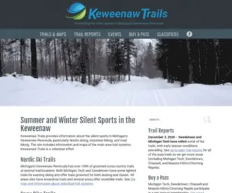 Keweenawtrails.com(Keweenaw Trails) Screenshot