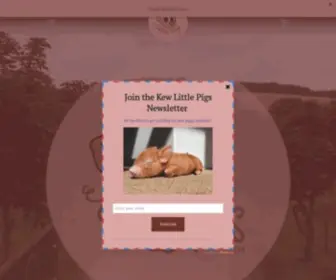 Kewlittlepigs.com(Kew Little Pigs) Screenshot