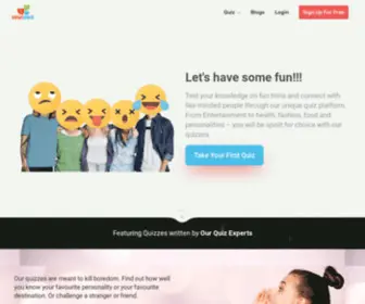 Kewlquiz.com(Take a Quiz For Fun) Screenshot