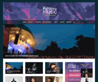 Kewthemusic.org(Kew The Music) Screenshot