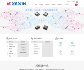 Kexin.com.cn(GuangDong KEXIN Group) Screenshot