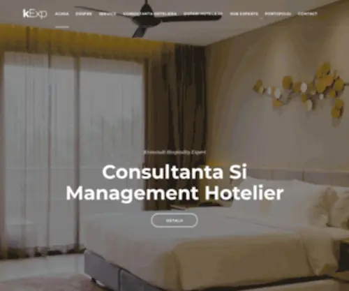 Kexp.ro(Consultanta si management hotelier) Screenshot