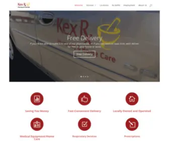 Kexrx.com(Kex Rx Pharmacy) Screenshot