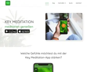 Key-Meditation.com(Key Meditation) Screenshot