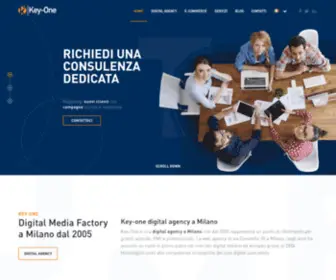 Key-One.it(Key-One Digital Agency Milano Key-One Digital Agency Milano) Screenshot