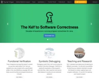 Key-Project.org(The KeY Project) Screenshot