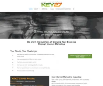 Key27.com(Online marketing and design) Screenshot