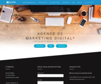 Keyade.com(Online digital marketing agency) Screenshot