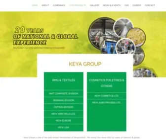 Keyagroupbd.com(Keya Group) Screenshot