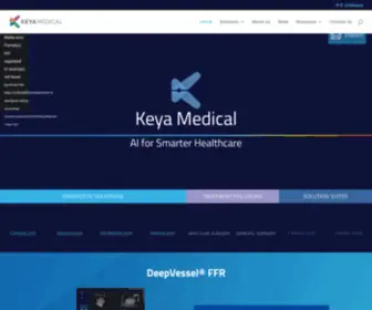 Keyamedical.com(Keya Medical) Screenshot