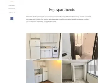 Keyapartmentsmc.com(Mason City) Screenshot