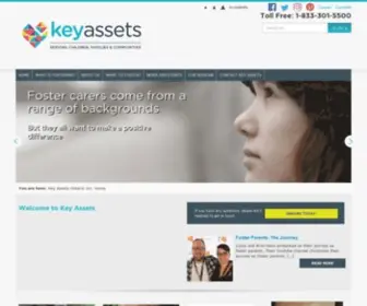 Keyassets.ca(Foster Care in Canada with Key Assets Canada) Screenshot