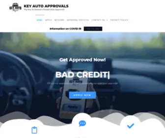 Keyauto.ca(The Key To Ontario&#039;s Easiest Auto Approvals) Screenshot